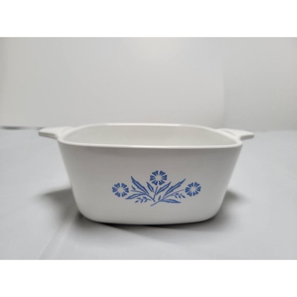 Vintage Blue Cornflower Dish P-43B Petite 22 Oz. Corning Ware-Range/Microwave - Picture 3 of 6